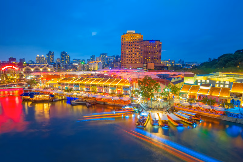 When nightlife is discussed in Singapore, Clarke Quay always takes the center stage among the best Singapore tourist places