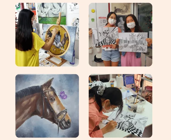 Art courses workshops